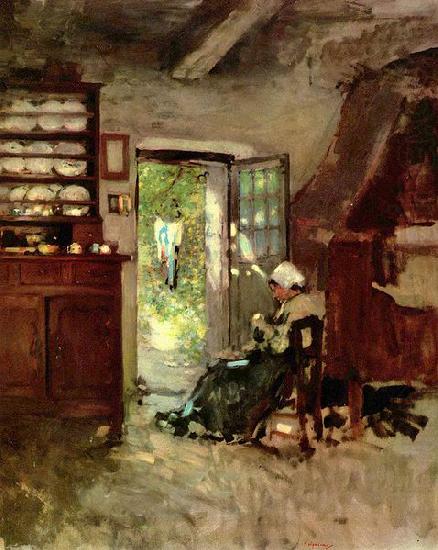 Interieur in Vitre, Nicolae Grigorescu